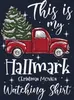 This is my Hallmark watching Shirt - Weihnachten Produktbild-Vorschau 3