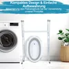 Ikodm Baignoire pour bébé, baignoire pliable avec support, Voir les images du produit 5