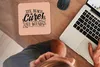 MuchoWow® Mauspad Mousepad Sommer - Rosa - Schwarz 20x20 cm Produktbild-Vorschau 3