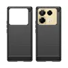 Hülle für Infinix Note 40 Pro 5G Carbon-Faser Weich TPU Produktbild-Vorschau 3