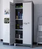 Keter Lagerschrank mit Regalböden Titan Schwarz und Grau Produktbild-Vorschau 3