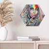 DEQORI Glasbild Echtglas 40x35 cm 'Indigene Schönheit' Produktbild-Vorschau 4