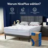 Náhradná vrstva NicePlus s perovou prikrývkou, 140 × 200 × Náhľad obrázku produktu 7