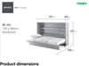 MEBLINI Schrankbett Bed Concept - Wandbett mit Lattenrost - Produktbild-Vorschau 8