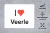 MuchoWow® Mauspad Mousepad Ich liebe - Veerle - Mädchen Produktbild-Vorschau 2