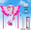 JOYIN Einhorn Drachen 110cm für Spiele im Freien Produktbild-Vorschau 7
