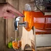 KADAX Beczka Szklana 3L Beczułka Antałek Na Napoje Wódkę Podgląd zdjęcia produktu 4