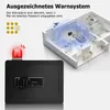 Elektronický ocelový trezor na peníze, bezpečnostní trezor Náhled obrázku produktu 2