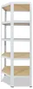 shelfplaza HOME 200x70x40 cm Étagère d'angle en blanc avec Voir les images du produit 6