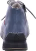 The back view of a blue women's boot. Voir les images du produit
