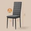 Bealife Esszimmerstühle 2er-Set – Ergonomische Rückenlehne, Produktbild-Vorschau 7