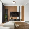 Rabalux Černé stropní LED svítidlo Maple s dekorem dřeva Náhled obrázku produktu 5
