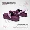 Ladeheid Damen leichte EVA Clogs Gartenclogs Gartenschuhe Produktbild-Vorschau 2