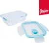 10 Stück Steuber Cloc Frischhaltedose aus Glas, 1000 ml, Produktbild-Vorschau 2