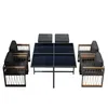 Flieks Rattan Gartenlounge-Set 6 Sitzer, Gartenmöbelset Produktbild-Vorschau 5