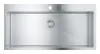 GROHE K800 120-S, Aufsatzwanne, Rechteckig, Edelstahl, Produktbild-Vorschau 5