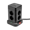 Huslog prolunga verticale con USB HUS1004, torre a 8 prese, Anteprima dell’immagine prodotto 17