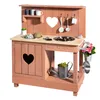 MUDDY BUDDY® Matschküche „Adventurer Heart“ puderrosa Produktbild-Vorschau 1