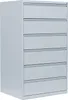 Karteischrank Karteikartenschrank DIN A5 quer dreibahnig 6 Produktbild-Vorschau 5