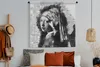 MuchoWow® Wandteppich Wandbehang Das Mädchen mit dem Produktbild-Vorschau 4