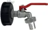 Adaptateur IBC avec robinet de vidange à bille 13 mm (1/2") Voir les images du produit 2