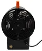 The back view of a black gas heater with an orange handle on top. Anteprima dell’immagine prodotto