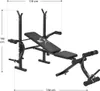 Posilovací lavice ProfiGym 1000 24807, se stojanem na Náhled obrázku produktu 2