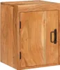 vidaXL Nachttisch Braun 35 x 33 x 48 cm Massivholz Akazie Produktbild-Vorschau 2
