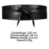 Gürtel für Damen, aus Kunstleder, breiter Wickel, Produktbild-Vorschau 2
