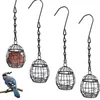 Meisenknödel Halter 4 Stück Metall Vogelfutterspender, Produktbild-Vorschau 3