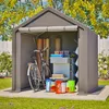 Zeltgarage Fahrrad Gerätehaus Garagenzelt Lagerzelt Mobil Produktbild-Vorschau 1