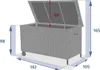 Aufbewahrungsbox "bayana" savana 1500l aus epoxybehandeltem Produktbild-Vorschau 7