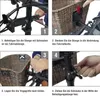 SachsenRAD Panier à vélo avant 22L en polyrattan, montage Voir les images du produit 9