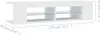 Mobile TV con luci LED bianco 135x39x30 cm Anteprima dell’immagine prodotto 5