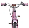 vidaXL Kinderfahrrad 20 Zoll für 6-11 Jahre alt Hellrosa Produktbild-Vorschau 5