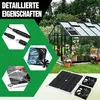 Solar Ventilator 12W mit Doppel Lüfter, Solar Lüfter Set Produktbild-Vorschau 5