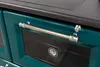 Kachel met bakoven en kookplaat, model 4012, groene houten Productafbeelding-voorbeeld 6