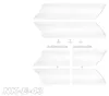 MARBET DESIGN Stuckleisten XPS Styropor weiß 2 Meter Produktbild-Vorschau 2