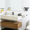Set di accessori da bagno nero opaco Ibbenzoa® in acciaio Anteprima dell’immagine prodotto 5