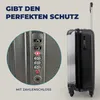 MuchoWow® Koffer Handgepäck Trolley Rollkoffer Kleine Produktbild-Vorschau 3