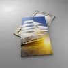 Bild auf Leinwand - Leinwandbild - Yacht Meer Welle - Produktbild-Vorschau 2