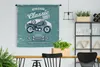 MuchoWow® Wandteppich Wandbehang Motorrad - Werkzeuge - Produktbild-Vorschau 2