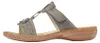 Rieker Damen Clog Pantolette Applikation zarte Details Produktbild-Vorschau 17