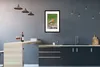 MuchoWow® Gerahmtes Poster Tiere - Vogel - Rotkehlchen Produktbild-Vorschau 2