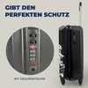 MuchoWow® Koffer Handgepäck Trolley Rollkoffer Kleine Produktbild-Vorschau 3