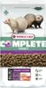 A bag of ferret food with images of ferrets and food ingredients. Produktbild-Vorschau