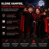 Roter Vampir Umhang mit Kapuze – Kostüm für Kinder & Produktbild-Vorschau 4