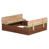 AXI Sandkasten Ella aus Holz mit Deckel | Sand Kasten mit Produktbild-Vorschau 1