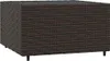 3-tlg. Garten-Lounge-Set mit Kissen Braun Poly Rattan Produktbild-Vorschau 6