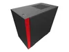NZXT H210, Mini Tower, PC, Czarny, Czerwony, Mini-ITX, SGCC Podgląd zdjęcia produktu 10